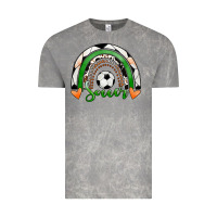 Cloud Rock Soccer Rainbow Vintage Tee - RanaPortraitStore