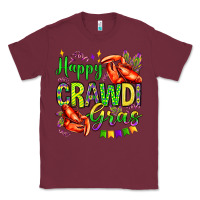 Burgundy happy crawdi gras olivia Classic Tee - OliviaCreatesArt
