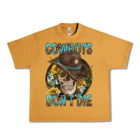 Peanut Butter Cowboys Don't Die Urban Heavy Tee - FaDigitalArtStudio