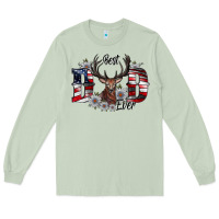 Matcha Best Dad Ever Long Sleeve Tee - CowhideDigitalArt