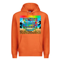 Carrot sunrise sunburn sunset repeat Premium Hoodie - Artiststas
