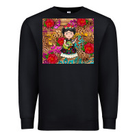 Black Mexican girl Premium Sweatshirt - RanaPortraitStore