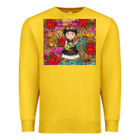 Lemon Mexican girl Premium Sweatshirt - RanaPortraitStore