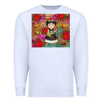 White Mexican girl Premium Sweatshirt - RanaPortraitStore