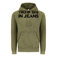 Vintage Olive trump skis in jeans Vintage Hoodie - artisFamous