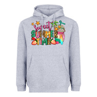 Heather Grey sweet summer time iced coffee Heavyweight Hoodie - Jasminsmagicworld