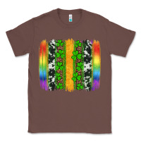 Chestnut st patricks day rainbow brushstroke Classic Tee - Artiststas
