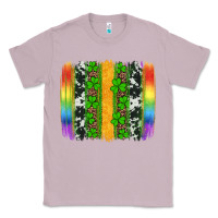 Lilac st patricks day rainbow brushstroke Classic Tee - Artiststas