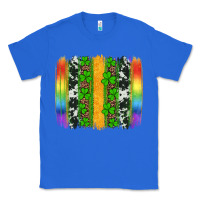 True Royal st patricks day rainbow brushstroke Classic Tee - Artiststas