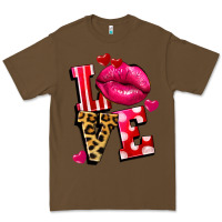 Cacao Western love lips Premium Tee - FaDigitalArtStudio