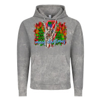 Cloud Rock punk rock Merry Christmas Vintage Hoodie - CowhideDigitalArt