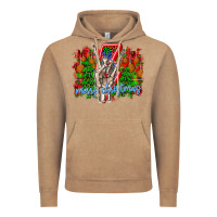 Vintage Coffee punk rock Merry Christmas Vintage Hoodie - CowhideDigitalArt