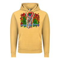 Vintage Mustard punk rock Merry Christmas Vintage Hoodie - CowhideDigitalArt