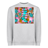 Heather Grey western mini Heavyweight Sweatshirt - RanaPortraitStore