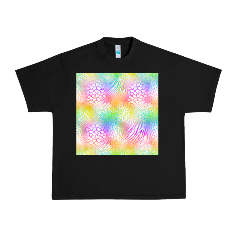Neon Safari Seamless Pattern Urban Heavy Tee by BundleAndBundleShop | Teevron