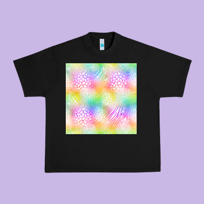 Neon Safari Seamless Pattern Urban Heavy Tee Designed By Bundleandbundleshop