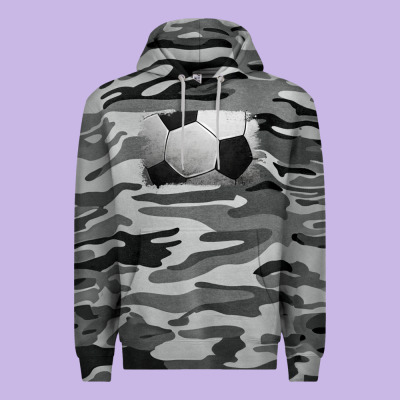 Soccer Brushstroke Premium Hoodie Designed By Jasminsmagicworld