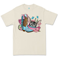 Bone Easter cowboy boots hat Premium Tee - OliviaCreatesArt