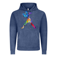 Vintage Denim girl's softball Vintage Hoodie - artisFamous