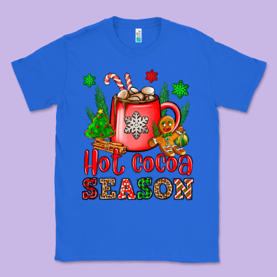 Hot Cocoa Season Classic Tee Designed By Oliviacreatesart
