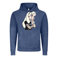 Vintage Denim alice in wonderland Vintage Hoodie - artisFamous