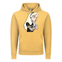 Vintage Mustard alice in wonderland Vintage Hoodie - artisFamous