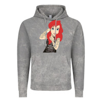 Cloud Rock ariel tatoo Vintage Hoodie - artisFamous