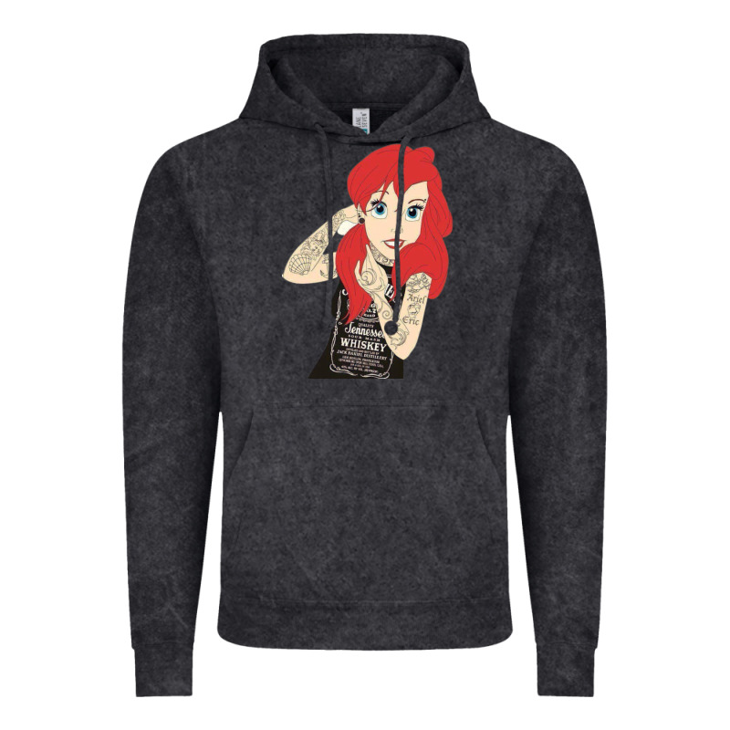 Ariel Tatoo Vintage Hoodie by artisFamous | Teevron