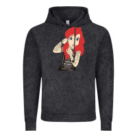 Vintage Black ariel tatoo Vintage Hoodie - artisFamous