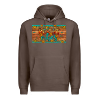 Coffee desert vibes license plate Premium Hoodie - Artiststas