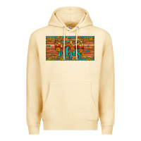 Pina Colada desert vibes license plate Premium Hoodie - Artiststas