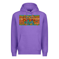 Purple desert vibes license plate Premium Hoodie - Artiststas