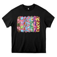 Black Easter Brushstrokes Heavy Core Tee - RanaPortraitStore