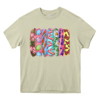Mossy Easter Brushstrokes Heavy Core Tee - RanaPortraitStore
