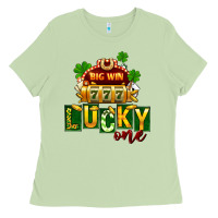 Matcha St Patricks Lucky One Ladies Tee - FaDigitalArtStudio