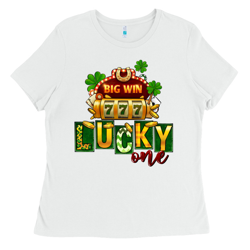 St Patricks Lucky One Ladies Tee by FaDigitalArtStudio | Teevron