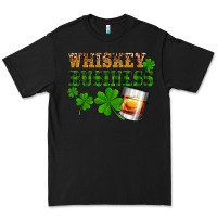 Black St. Patrick's Day whiskey business Premium Tee - OliviaCreatesArt