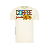 Vintage Arctic coffee please western doodle letters Vintage Tee - FaDigitalArtStudio