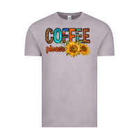 Vintage Zinc coffee please western doodle letters Vintage Tee - FaDigitalArtStudio
