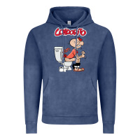 Vintage Denim condorito Vintage Hoodie - artisFamous
