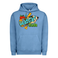 Pigment Pebble Blue headstart dude Urban Hoodie - Jasminsmagicworld