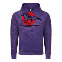 Cloud Purple horse racing Vintage Hoodie - artisFamous