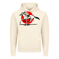 Vintage Artic horse racing Vintage Hoodie - artisFamous