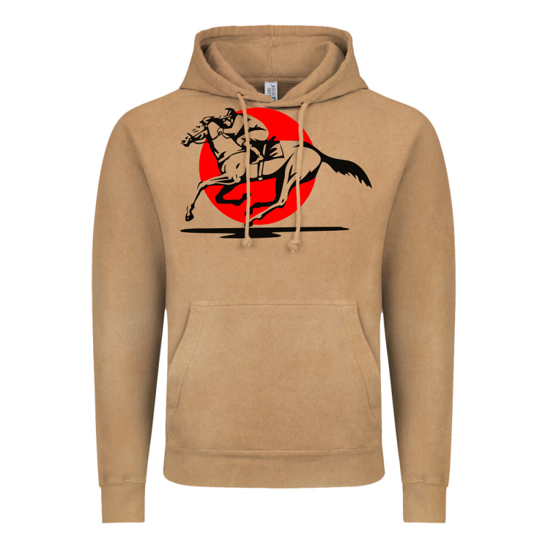 Horse Racing Vintage Hoodie by artisFamous | Teevron