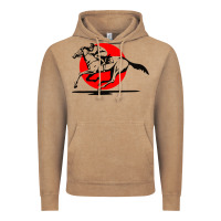 Vintage Coffee horse racing Vintage Hoodie - artisFamous