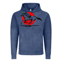 Vintage Denim horse racing Vintage Hoodie - artisFamous
