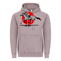 Vintage Zinc horse racing Vintage Hoodie - artisFamous