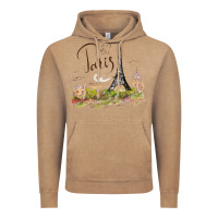 Vintage Coffee paris Vintage Hoodie - artisFamous