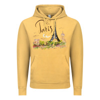 Vintage Mustard paris Vintage Hoodie - artisFamous