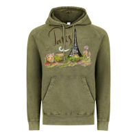 Vintage Olive paris Vintage Hoodie - artisFamous
